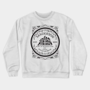 Sanderson Witch Museum. Black Flame Candle. Halloween. Crewneck Sweatshirt